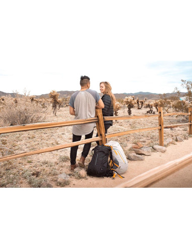 Mochila ALPS Mountaineering Baja 40L Gris/Albaricoque