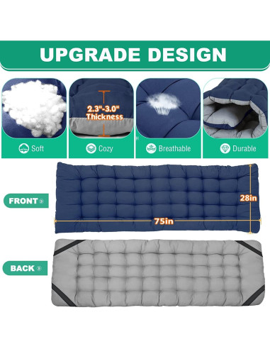 Cama de Camping Plegable Barbella con Colchón 190x71 cm