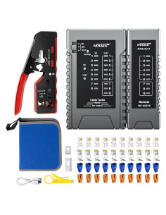 Kit de Crimpado y Probador de Cable Noyafa 468YS - Ethernet RJ45
