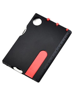 Tarjeta Multifuncional de Supervivencia JJLFresheners Negra