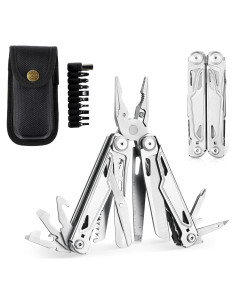 Multiherramienta Ganzo G303 21-en-1 Acero Inoxidable Gris