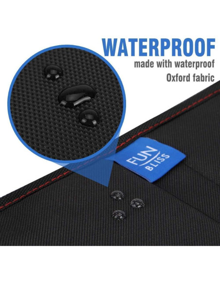 Protector de Asiento de Coche Funbliss Negro para Niños