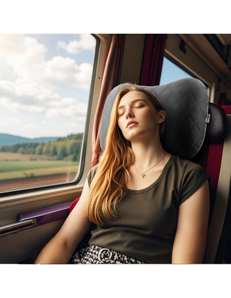 Almohada Inflable VEVOR Camping 44.2x30.5cm Suave y Portátil