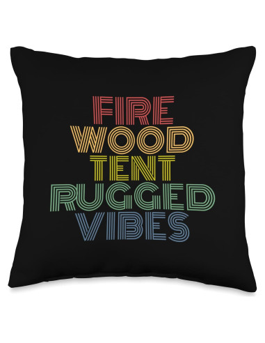 Almohada Rústica 16x16 cm para Camping - 100% Poliéster