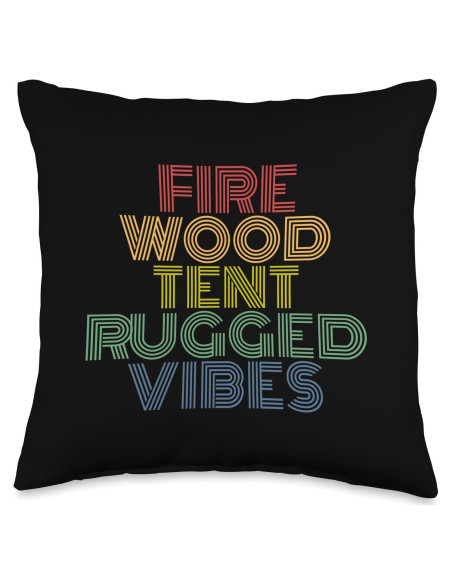 Almohada Rústica 16x16 cm para Camping - 100% Poliéster