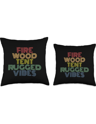 Almohada Rústica 16x16 cm para Camping - 100% Poliéster