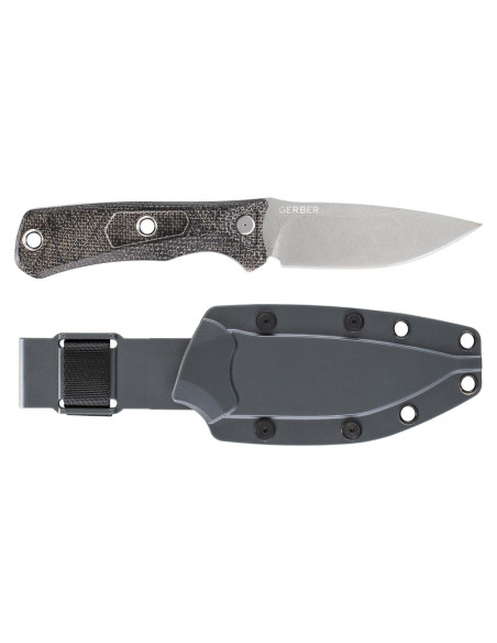 Cuchillo Fijo Gerber Gear Convoy 21.6 cm Micarta Gris