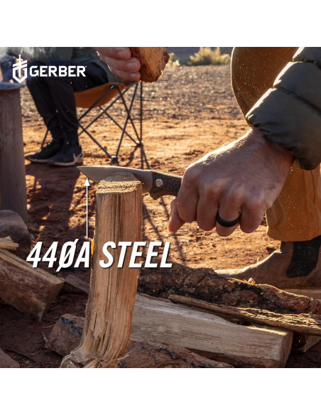 Cuchillo Fijo Gerber Gear Convoy 21.6 cm Micarta Gris