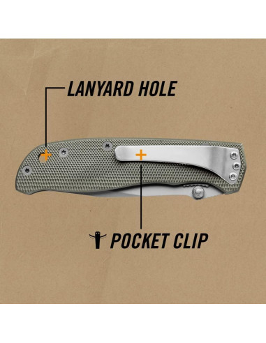 Cuchillo Plegable Gerber Air Ranger 18.6 cm Borde Serrado