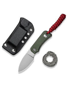 Cuchillo Fijo CIVIVI Baby Banter 6.06 cm Nitro-V Verde EDC