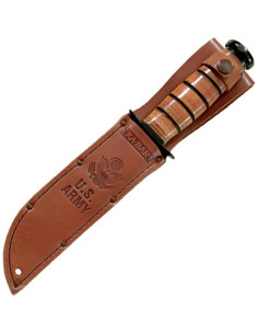 Cuchillo de Combate KA-BAR 1219 con Filo Serrado 17.78 cm 2