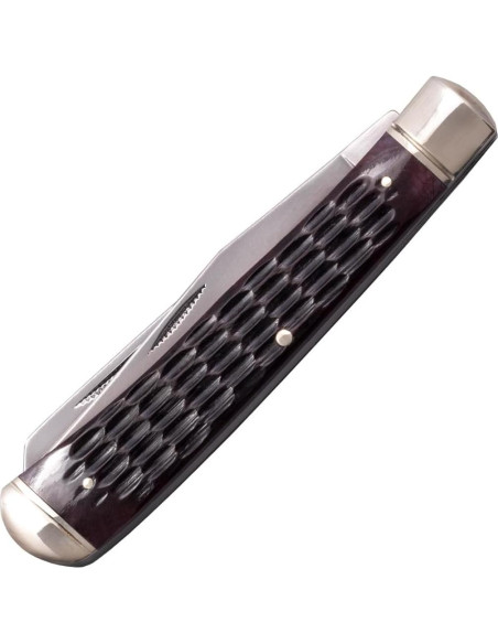 Cuchillo Plegable Cold Steel Trapper 2 Cuchillas Hueso 8.4 cm