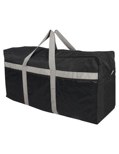 Bolsa de Viaje Plegable REDCAMP 100L Impermeable Negra
