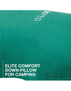 Almohada de Plumas Exped Grande Ciprés Lavable para Camping 2