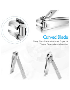 Set de Manicura y Pedicura Teamkio 18 en 1 Acero Inoxidable 2