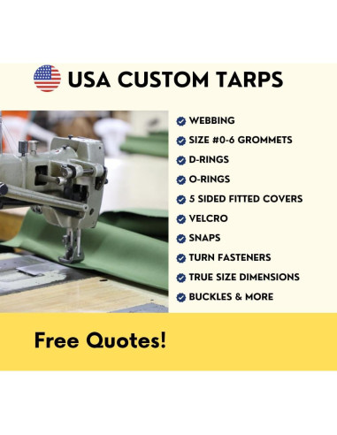 Lona Camuflaje 6x8 Tarp Supply HDPE Impermeable UV 5 Mils