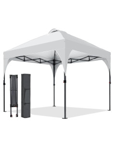 Toldo Plegable Oneofics 8x8 Pies Impermeable Ajustable