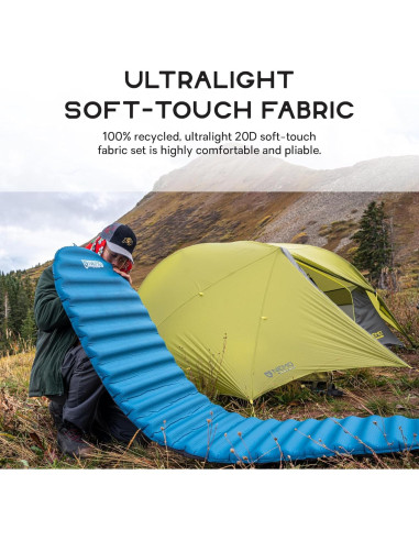 Colchón Autoinflable NEMO Flyer Regular 0.66 kg Abismo