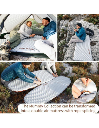 Almohadilla Inflable Camping Windhike R5.8 Mummy Estándar 590g