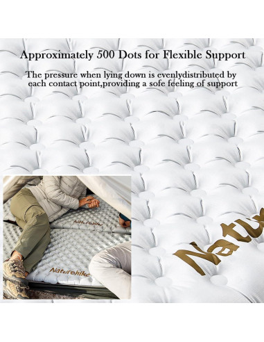 Almohadilla Inflable Camping Windhike R5.8 Mummy Estándar 590g