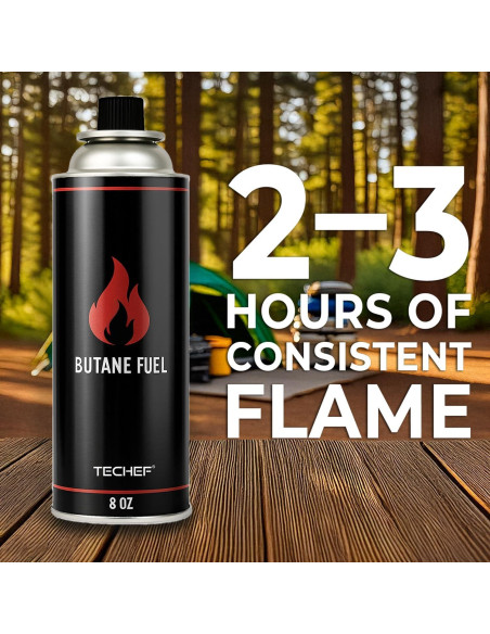 Estufa de Gas Butano Portátil TECHF - 2800 kcal/h