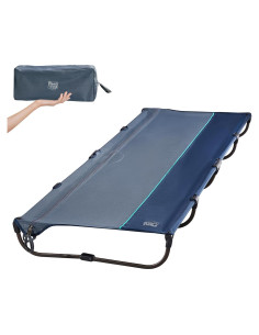 Cama de Camping Plegable TIMBER RIDGE 190x66cm Azul 102kg