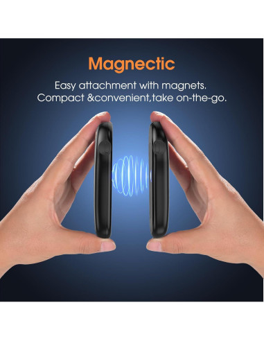 Calentadores de Manos Eléctricos Macamolly HW-1, 2 Piezas 10000mAh