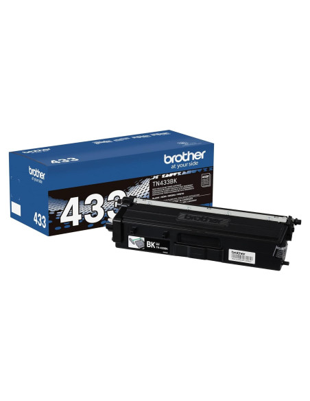 Tóner Negro Alta Capacidad Brother TN433BK - 4500 Páginas