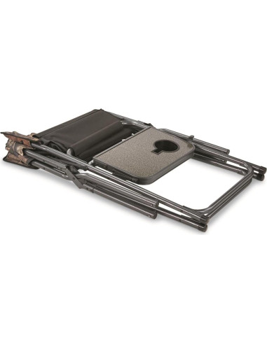 Silla de Campamento Guide Gear Alta Plegable 227 kg Azul/Negro