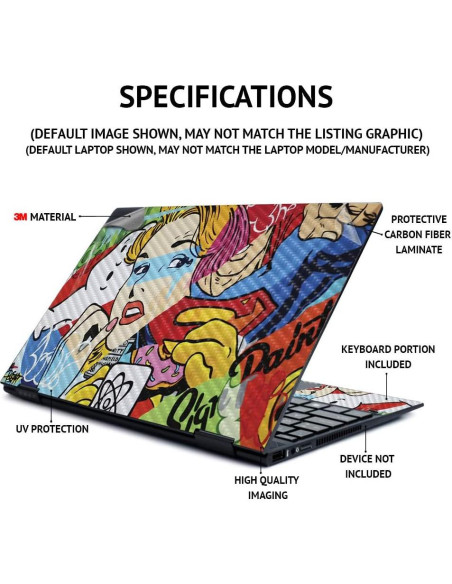 Carcasa de Fibra de Carbono MightySkins para iPad Pro 11" 2018 - Fan de Anime