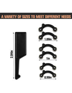 Clip Elevador de Nariz Maitys - 2 Sets de Silicona, 3 Tamaños 2