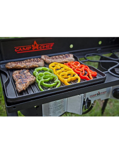 Plancha Reversible Camp Chef Hierro Fundido 40.6x35.6 cm 2