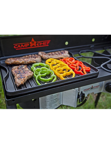 Plancha Reversible Camp Chef Hierro Fundido 40.6x35.6 cm