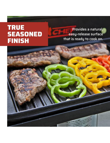 Plancha Reversible Camp Chef Hierro Fundido 40.6x35.6 cm