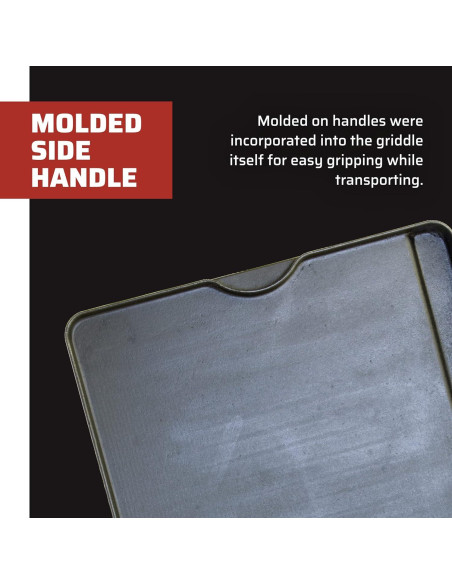 Plancha Reversible Camp Chef Hierro Fundido 40.6x35.6 cm