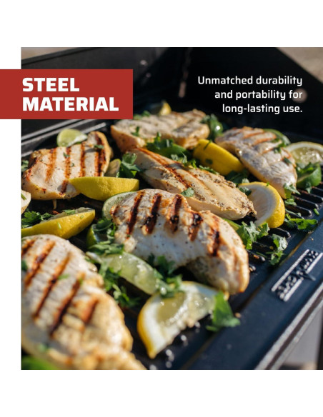 Plancha Reversible Camp Chef Hierro Fundido 40.6x35.6 cm