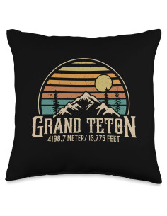 Almohada de Lanzamiento Grand Teton 40.6x40.6 cm para Camping
