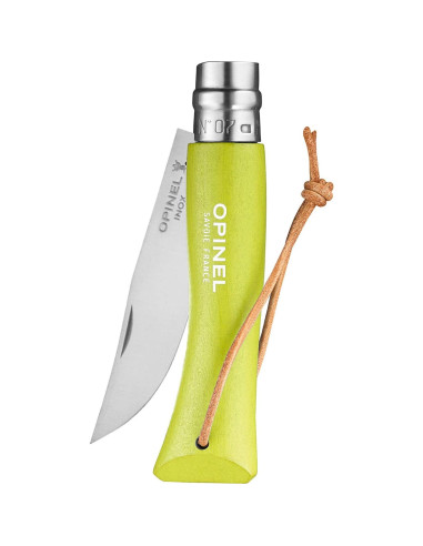 Cuchillo Plegable Opinel No.7 Acero Inoxidable 17.78cm Anís