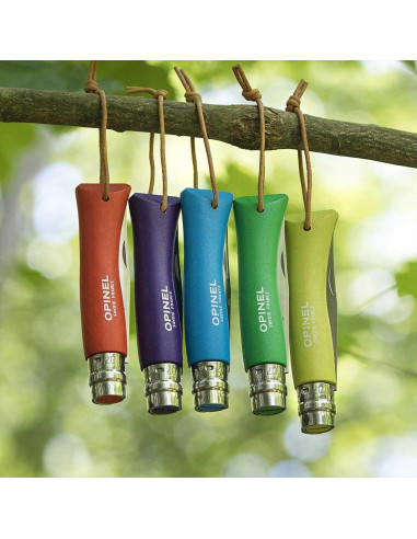 Cuchillo Plegable Opinel No.7 Acero Inoxidable 17.78cm Anís