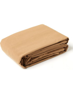 Lona Impermeable Lonas Ahora 1.52m x 2.13m Beige 20 MIL 2