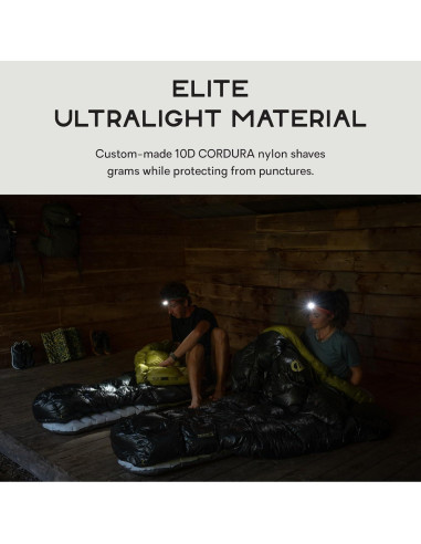 Colchoneta de dormir NEMO Tensor Elite Corto 160x51 cm