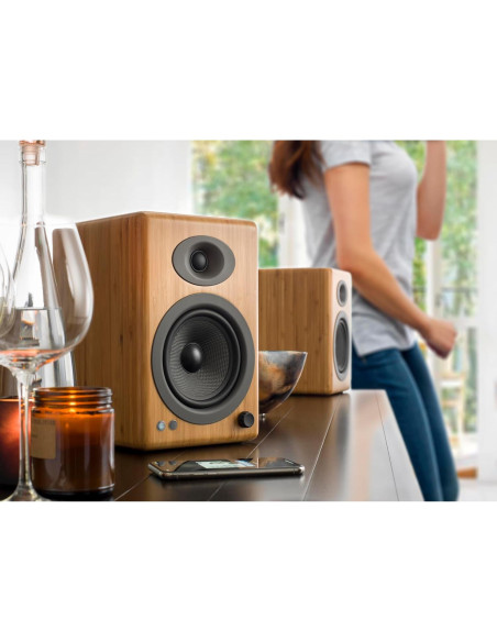 Altavoces Estéreo Inalámbricos Audioengine A5+ 150W Bluetooth