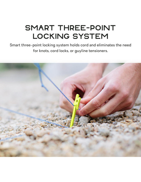 Estacas de Tienda NEMO Airpin - Juego de 2 - Aluminio 7075