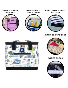 Enfriador Aislado SCOUT El Rigido Grande 1064g para Picnic 2