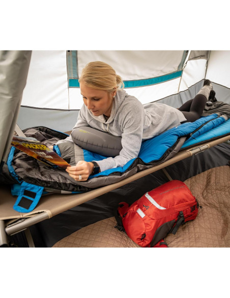 Saco de Dormir ALPS Mountaineering Aura +35 Azul Carbón