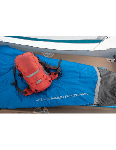 Saco de Dormir ALPS Mountaineering Aura +35 Azul Carbón