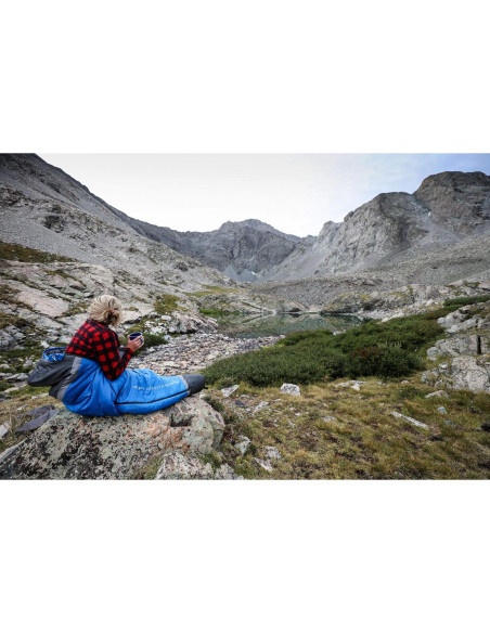 Saco de Dormir ALPS Mountaineering Aura +35 Azul Carbón
