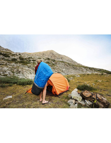 Saco de Dormir ALPS Mountaineering Aura +35 Azul Carbón