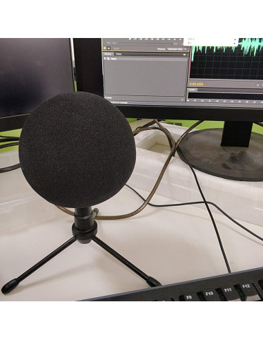 Filtro Pop de Espuma YOUSHARES para Micrófono Blue Snowball iCE