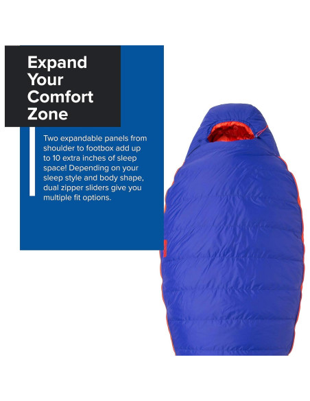 Saco de dormir momia Big Agnes Torchlight 20 para mujeres